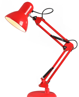 Lampičky Stolní lampa SANDY L2854 červená, včetně LED žárovky S2571, 8W