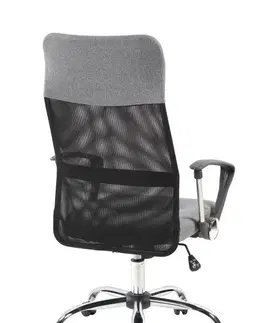 Kancelářské židle MODERNHOME Kancelářská židle Ellena GoodHome světle šedá