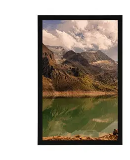 Příroda Plakát jezero v horách