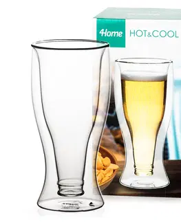 Sklenice 4Home Termo sklenice na pivo Hot&Cool, 500 ml, 1 ks