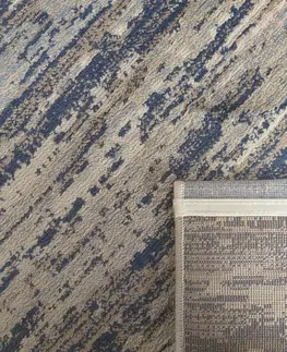 Moderní koberce Dokonalý koberec v béžově modré barvě