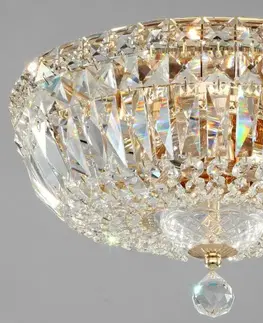 Designová stropní svítidla MAYTONI lustr Basfor DIA100-CL-03-G
