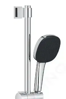 Koupelnové baterie GROHE Vitalio Comfort Set sprchové hlavice, hadice a tyče s poličkou, 2 proudy, chrom 26929001