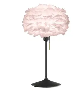 Stolní lampy UMAGE UMAGE Eos mini stolní lampa růžová/černá