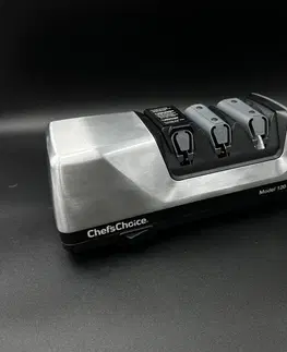 Elektrické brousky na nože ChefsChoice elektrická bruska na nože 3-stupňová M120 - Metalíza