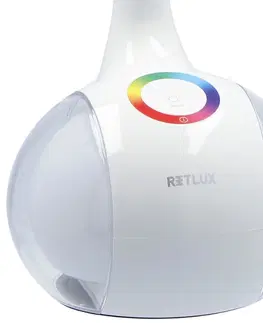 Lampičky Retlux RTL 202 Stolní LED lampa s ambientním podsvícením bílá, 5 W