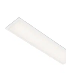 LED stropní svítidla BRILONER Slim svítidlo LED panel, 100 cm, 22 W, bílé BRILO 7067-016