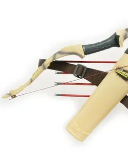 Hračky - zbraně WIKY - Huntsman Longbow luk a šípy 61 cm
