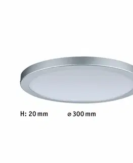 LED stropní svítidla Paulmann Atria LED Panel kruhové 22W chrom mat stmívatelné 708.65 P 70865