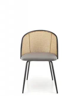 Židle Jídelní židle K508 Halmar Šedá