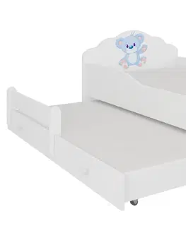 Postele ArtAdrk Dětská postel CASIMO II | s přistýlkou Provedení: Lvík