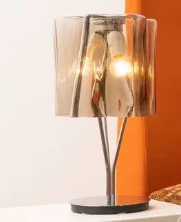 Stolní lampy na noční stolek Artemide Artemide Logico stolní lampa 64 cm šedá/chrom