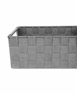 Úložné boxy Compactor Úložný organizér Toronto, 25 x 17 x 10 cm, tmavě šedá