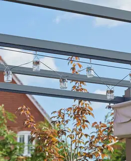 Solární dekorace na zahradu SMART GARDEN LED solární světelný řetěz Firefly Opal 10 zdrojů