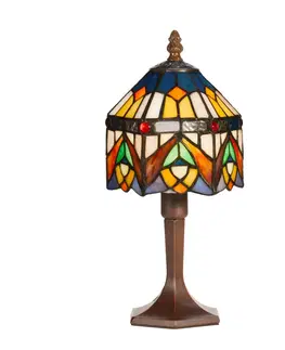 Stolní lampy na noční stolek Artistar Dekorativní stolní lampa Jamilia v Tiffany stylu