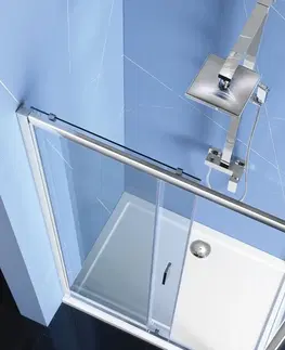 Sprchové kouty POLYSAN EASY LINE sprchové dveře 1000, čiré sklo EL1015