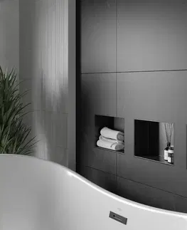 Koupelnový nábytek Mexen X-Wall-NR 30 x 20 cm, Černá