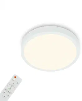 LED stropní svítidla BRILONER CCT LED přisazené svítidlo pr. 28 cm, 18 W, 2000 lm, bílé BRILO 3701-016
