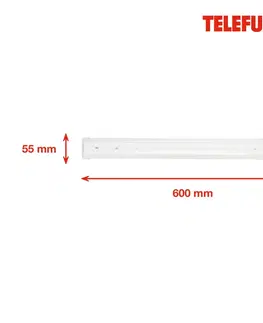 Přisazená nábytková svítidla BRILONER TELEFUNKEN LED skříňkové svítidlo 60 cm 10W 820lm bílé TF 204106TF