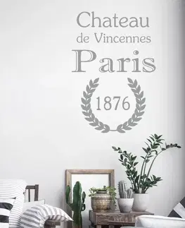 Šablony k malování Šablona na malování - Chateau de Vincennes Paris
