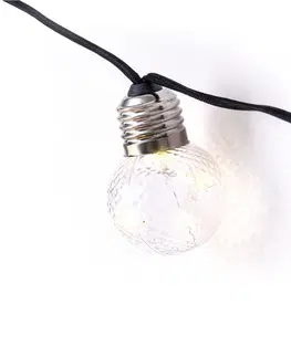 Vánoční řetězy a lamety DecoKing Dekorativní LED světelný řetěz RUFFI 230 cm