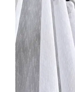 Metráž Záclona markizeta, Polaris s leskem a s olůvkem metráž, bílá 250 cm
