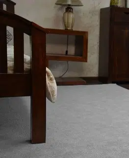 Koberce a koberečky Dywany Lusczow Kusový koberec SERENADE Hagy stříbrný, velikost 100x300