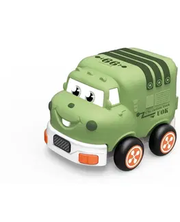 Hračky WIKY - Auto soft s tváří RC 13 cm zelené