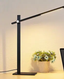 Stolní lampy kancelářské Lucande Lucande Wasko LED stolní lampa