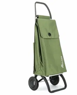 Nákupní tašky a košíky Rolser Nákupní taška na kolečkách Akanto MF RG2, zelená 