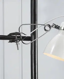 Stolní lampy a lampičky s klipem Nordlux Lesklá klipová lampa Clone bílá