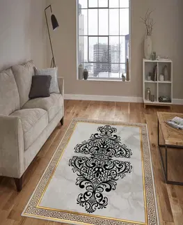 Koberce a koberečky Conceptum Hypnose Koberec Malava 60x100 cm šedý/hnědý