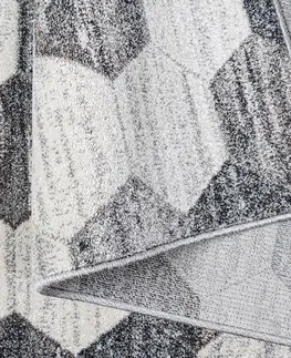Moderní koberce Stylový Koberce do každého pokoje v šedé barvě