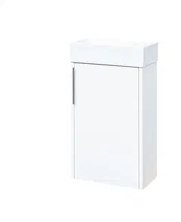 Koupelnový nábytek MEREO Vigo, koupelnová skříňka s keramickým umývátkem, 41 cm, bílá CN340