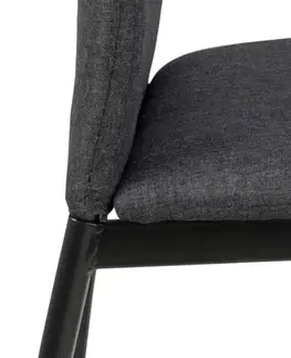 Židle Actona Jídelní židle Demina tmavě šedá