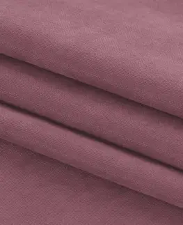 Záclony Závěs Homede Milana s řasící páskou lila, velikost 140x300