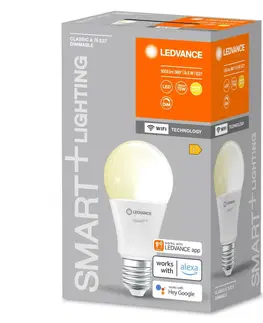 LED žárovky OSRAM LEDVANCE SMART+ WiFi A75 9,5W 230V DIM FR E27 4058075778498