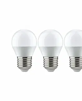 LED žárovky PAULMANN 3ks-sada LED kapka 5,5W E27 230V 2700K teplá bílá 285.79 P 28579