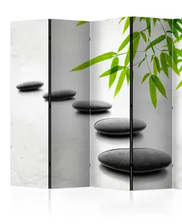 Paravány Paraván Zen Stones Dekorhome 225x172 cm (5-dílný)