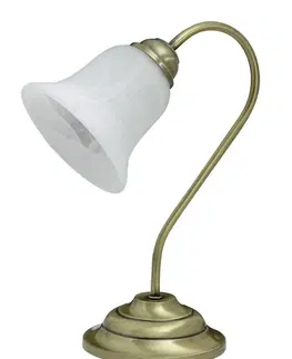 Lampy na noční stolek Rabalux stolní lampa Francesca E14 1x MAX 40W bronzová 7372