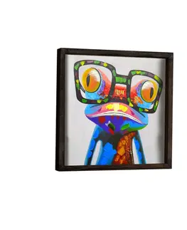 Obrazy Hanah Home Obraz Frog 33x33 cm