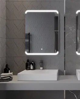 Koupelnová zrcadla MEXEN Nida zrcadlo s osvětlením 60 x 80 cm, LED 600 9806-060-080-611-00