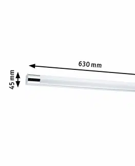 LED nástěnná svítidla PAULMANN LED svítidlo k zrcadlu Mizar IP44 10,5W chrom/bílá 797.16