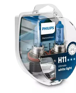 Autožárovky Philips H11 12V 55W PGJ19-2 DiamondVision 2ks 12362DVS2