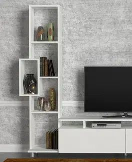 Obývací stěny a sestavy nábytku Televizní stěna TULIP bílá