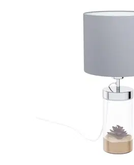 Lampy Eglo Eglo 99289 - Stolní lampa LIDSING 1xE27/40W/230V 