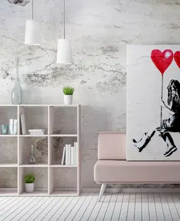 Obrazy Wallity Obraz na plátně Love swing WY01 50x70 cm