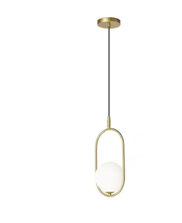 Koupelna Závěsná lampa CORDEL 1xG9 Candellux Zlatá