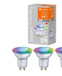 Žárovky Ledvance SADA 3x LED RGBW Stmívatelná žárovka SMART+ GU10/4,9W/230V 2700K-6500K- Ledvance 