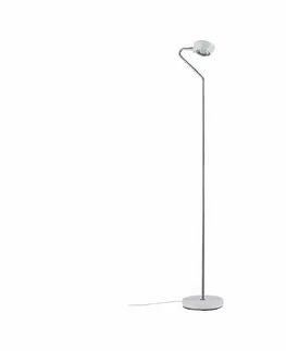 LED stojací lampy PAULMANN LED stojací svítidlo Ramos 11W bílá mat/chrom nožní stmívač 709.20 P 70920